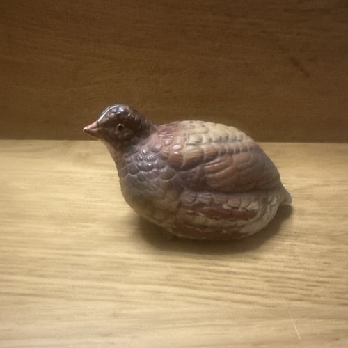 Vintage porcelain quail - vintage,