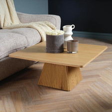 Coffee Table Square Panelled