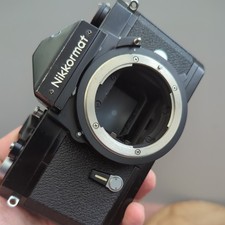 Nikon Nikomat FT Black SLR 35mm Film Camera