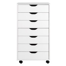 COSTWAY 7-Drawer Chest Mobile
