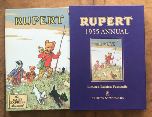 Rupert adventure book 1955 - adventure,