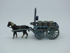 SALCO TOYS 1949 DIE-CAST TOYTOWN HORSE DRAWN BREWERS DRAY & BARRELS
