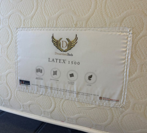 Dreamland beds latex king size - dreamland,
