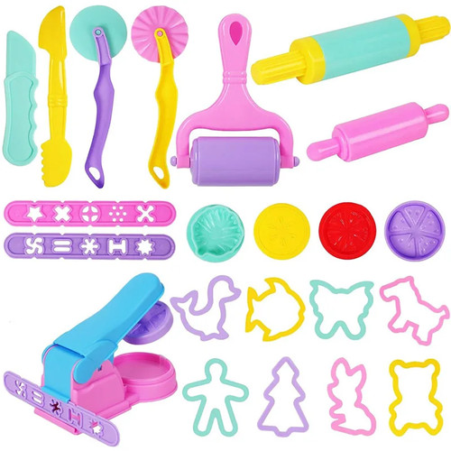 Playdough tools set kids - set,