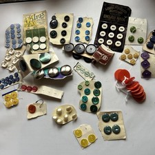 Job Lot Vintage Buttons On