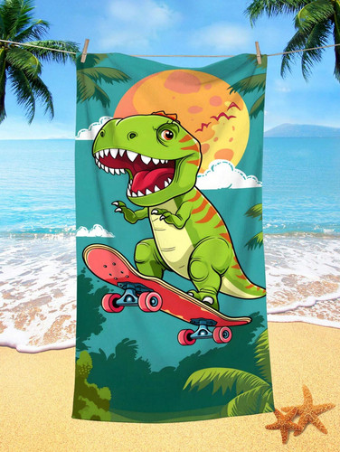 Kids dinosaur beach - dinosaur,