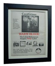 CAROL GRIMES+Warm Blood+RARE
