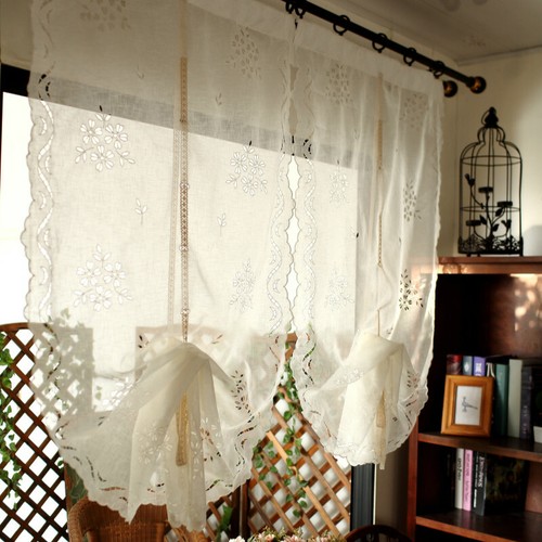 Balloon roman curtain pastoral - curtain,