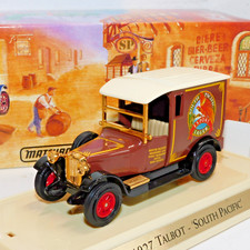 MATCHBOX MODELS OF YESTERYEAR 1927 TALBOT VAN SOUTH PACIFIC YGB10