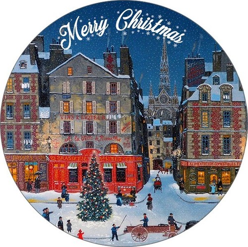 Christmas vintage high street - christmas,