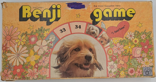 Benji board game waddington - board,