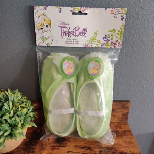 New tinkerbell ballet slippers - new,