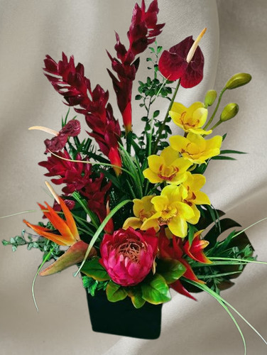 Artificial tropical floral