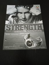 TAG HEUER CHRONOGRAPH KIRIUM MIKA HAKKINEN F1 WATCH ADVERTISING