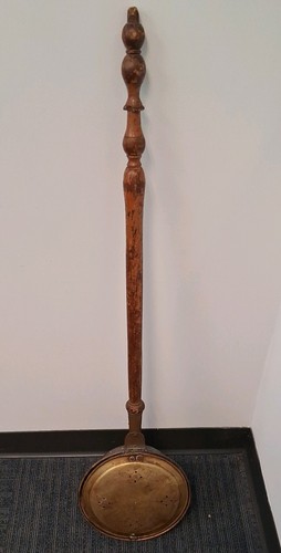 Early antique brass bed - antique,