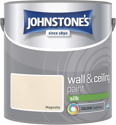 Silk emulsion paint magnolia - paint,