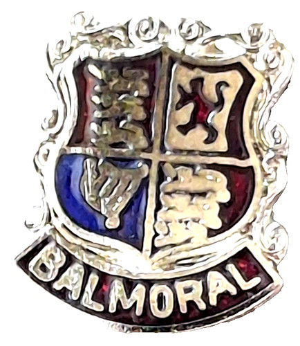 Balmoral castle small pin - castle,