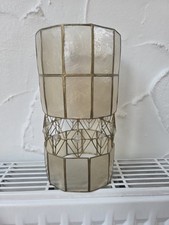 Vintage Capiz Shell Lampshade