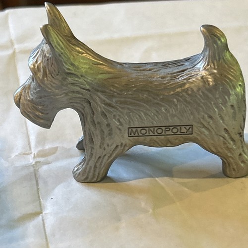 Monopoly scottie dog pewter - monopoly,