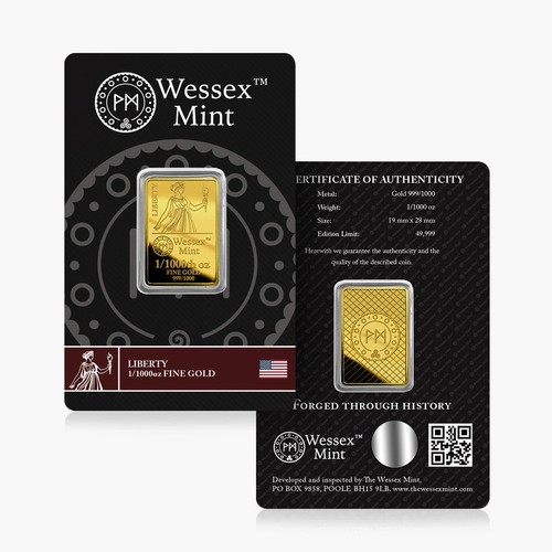 Wessex mint 1000th oz - wessex,