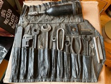 AUSTIN HEALEY CLASSIC TOOL KIT WITH ORIGINALCORRECT RARE VINTAGE TOOL ROLL