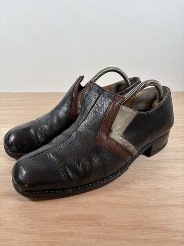 1970 leather slip shoes - 1970’s,