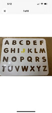 JAMIE OLIVER METAL LETTERS