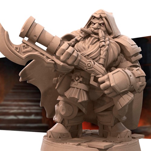 Dwarf rifleman ranger - ranger, /