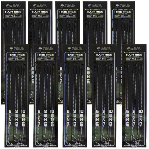 Hair rigs barbless size - rigs,