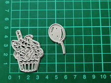 Cup Cake & Balloon Metal Die