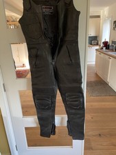 Ladies Motorcycle Leather Salopettes
