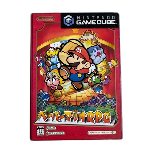 Nintendo gamecube paper - nintendo, mario