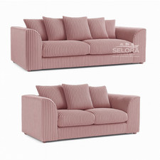 Lisbon Jumbo Cord 3+2 Seater