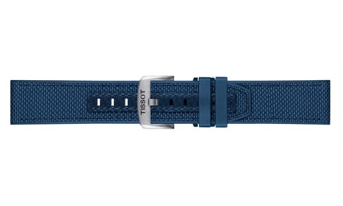 Tissot blue rubber strap - tissot, 23mm