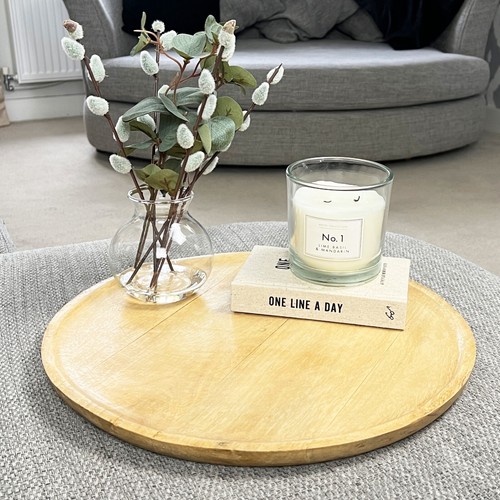 38cm large decorative tray - 38cm,