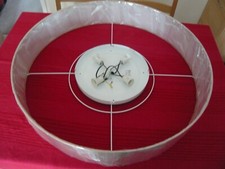 PAOLO, By David Hunt, 4 light Pendant, 80cm Diameter, flush fitting, + Diffuser 