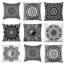 Black & White Indian Mandala