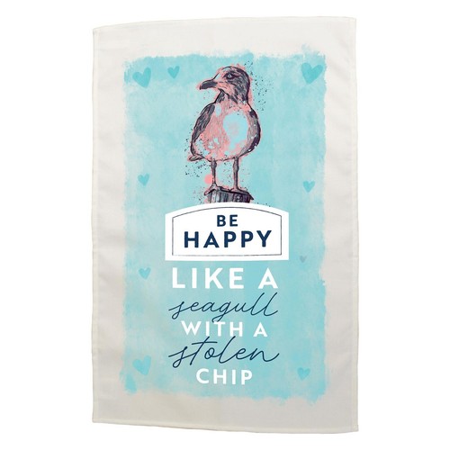 Happy like seagull - happy,