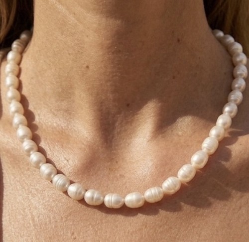 Freshwater vintage white pearl - freshwater,