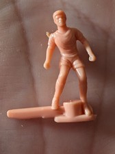 Tomy Genuine Super Cup Football Spare Right UNPAINTED new plastic player x 1