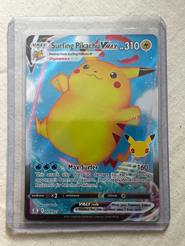 Surfing pikachu vmax - pikachu,