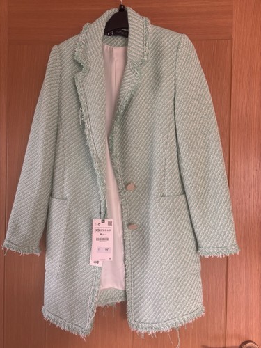 Zara green and white - zara,