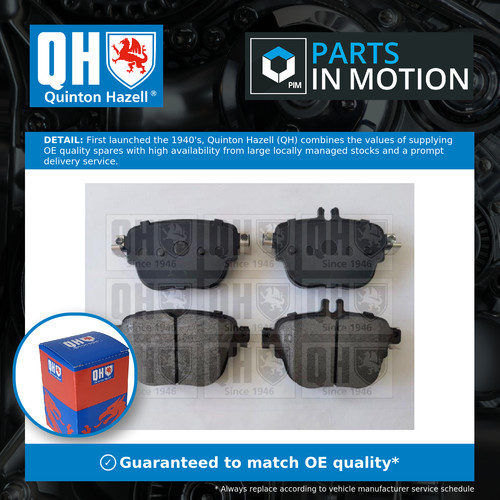 Brake pads set fits - brake, mercedes