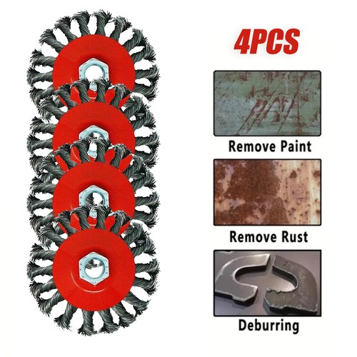 4pcs twisted knot wire - 4",