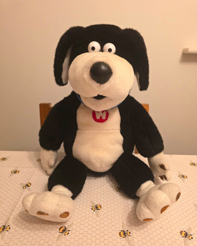 Wooly worth vintage black - black, &