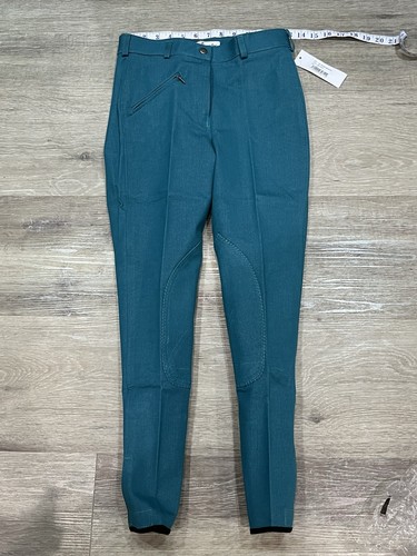 Funky teal denim look - teal, horse