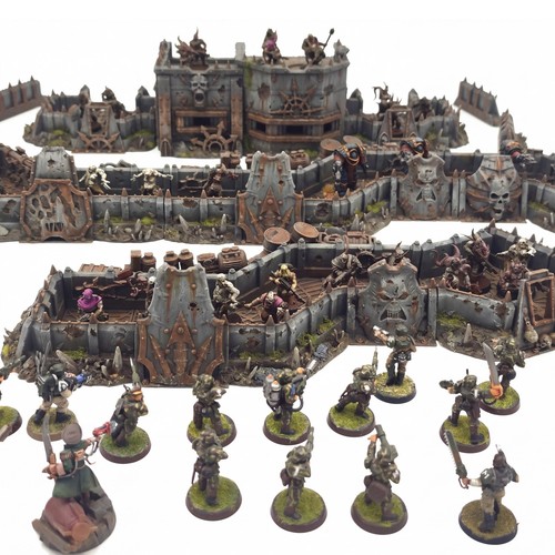 Chaos defence line - defence, trench