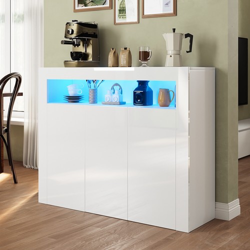 High gloss doors - gloss, sideboard