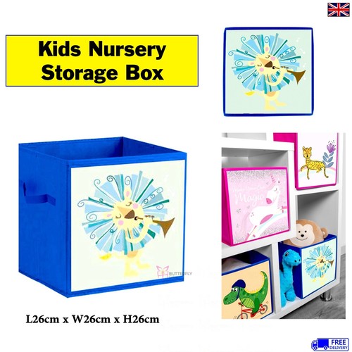 Foldable kids storage cube - foldable,
