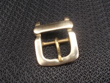 BS11 CHUNKY SOLID BRASS [ 25 - 38 mm - 1" - 1.5"] BELT BUCKLE + LOOP IF NEEDED